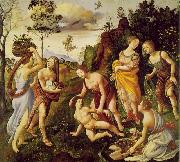 Piero di Cosimo The Finding of Vulcan on Lemnos France oil painting artist